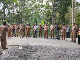 Bupati monitoring giat pembangunan infrastruktur daerah di Kedungpoh Kidul